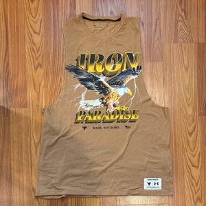 Under Armour Brown Iron Paradise Tank